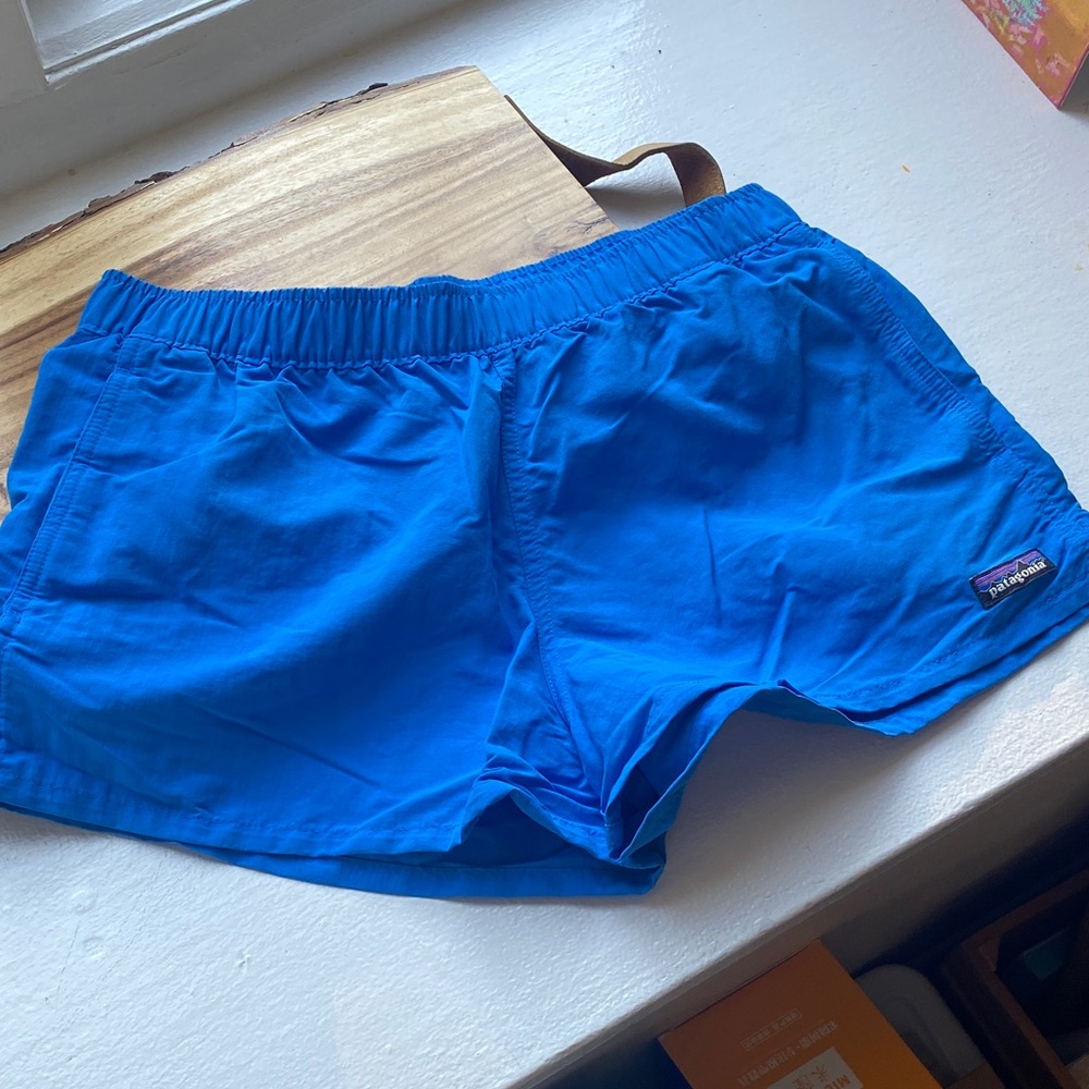 Patagonia Women's Vibrant Blue Athletic Shorts